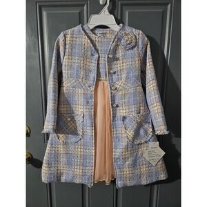 6X‎ Bluberi Boulevard 2 Pc. Gorgeous Dress New